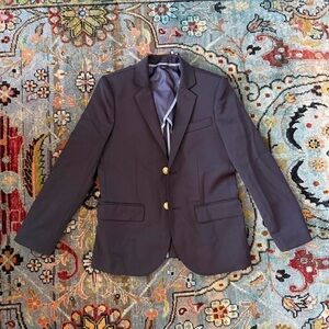 Crewcuts Navy Blazer with Gold Buttons